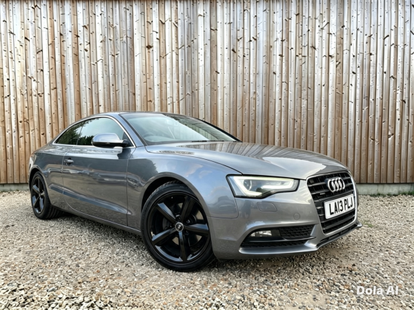 2013 AUDI A5 7,700 2013 43,000 MILES PETROL MANUAL 42.8 MPG VIEW VEHICLE... photo