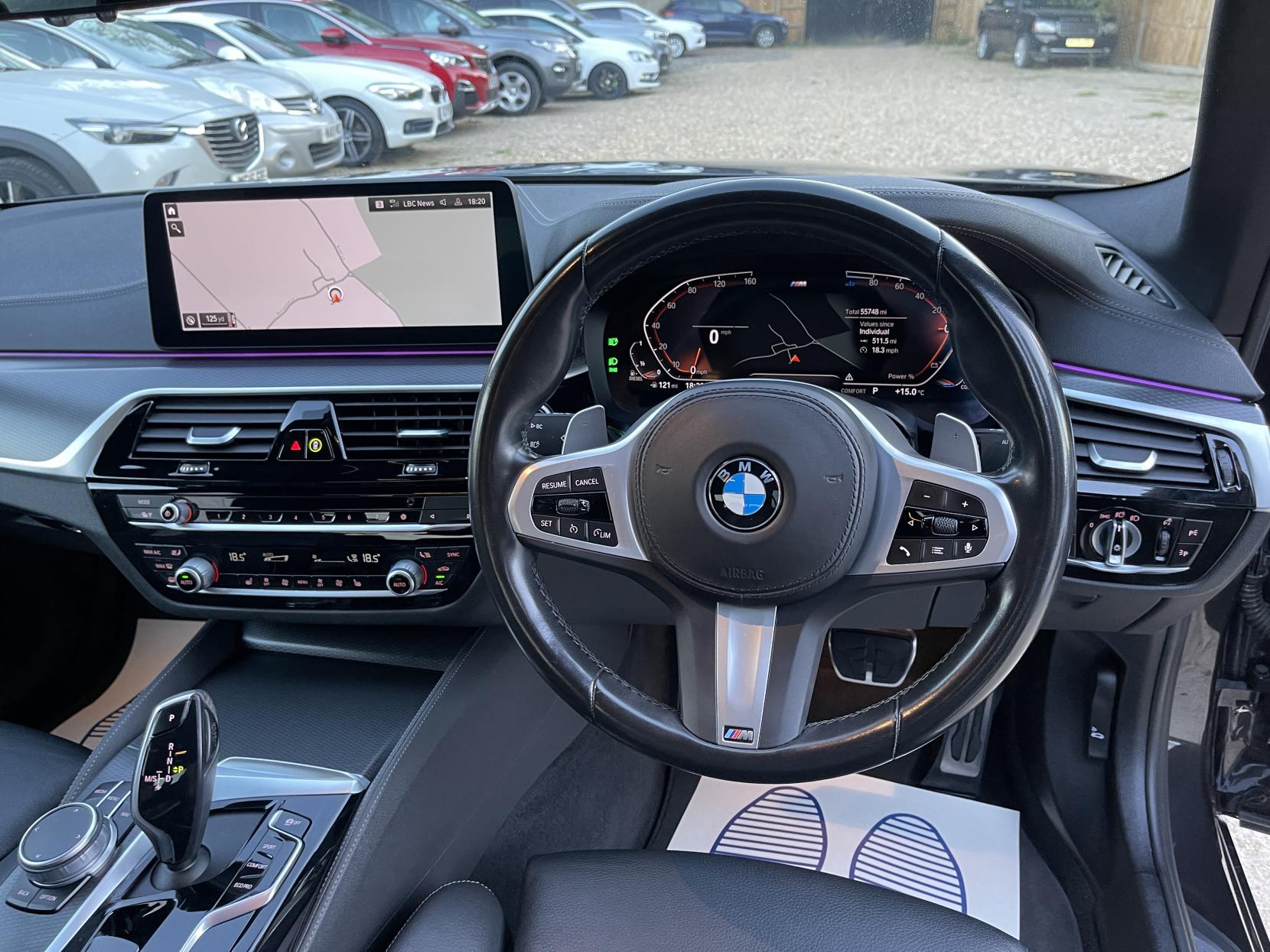 BMW 5 Series 2.0 520d MHT M Sport Saloon 4dr Diesel Hybrid Steptronic xDrive Euro 6 (s/s) (190 ps)