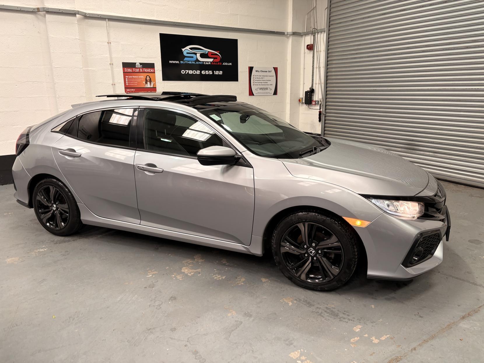 Honda Civic 1.0 VTEC Turbo EX Hatchback 5dr Petrol Manual Euro 6 (s/s) (129 ps)