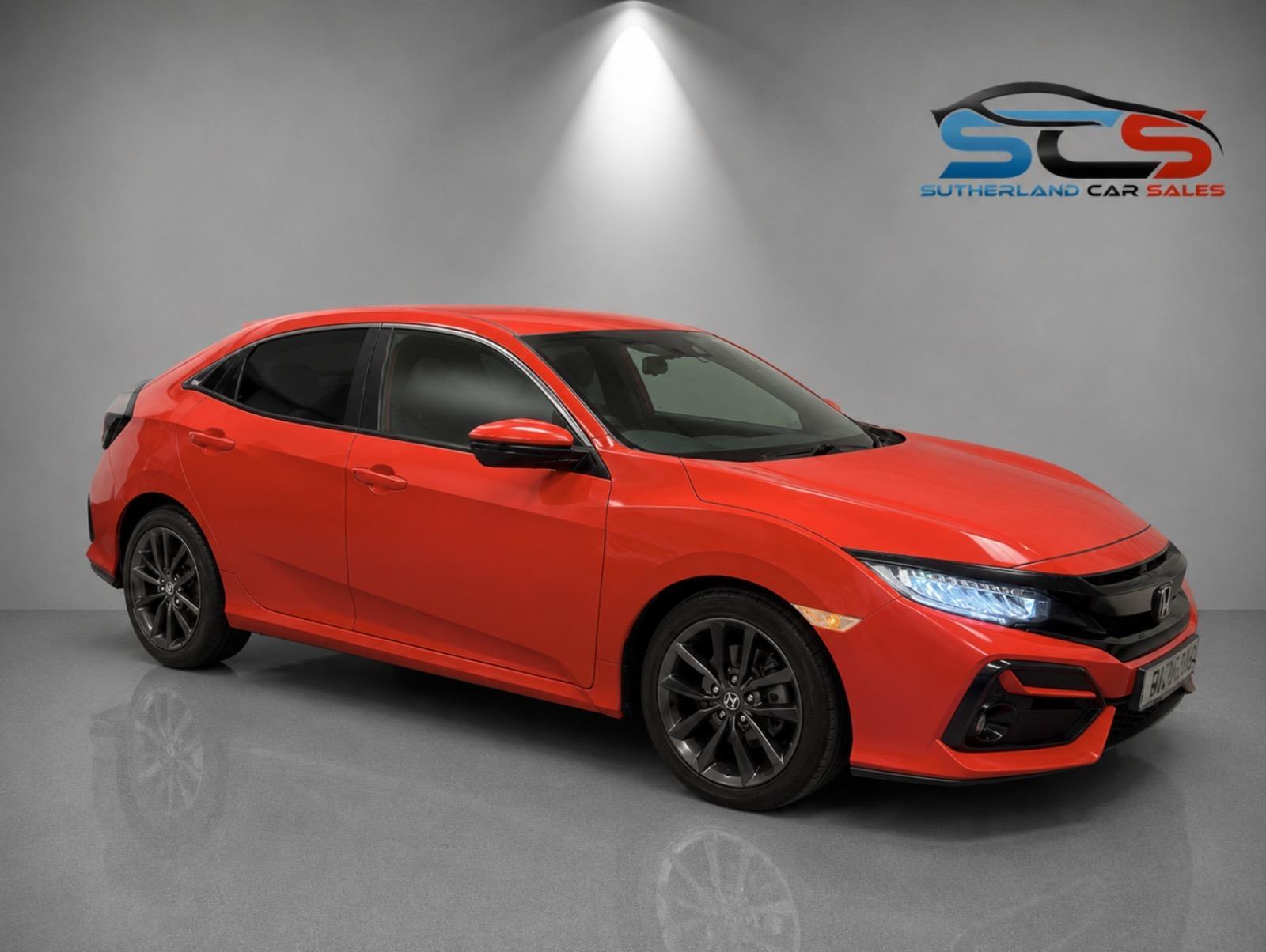 Honda Civic 1.0 VTEC Turbo SR Hatchback 5dr Petrol Manual Euro 6 (s/s) (126 ps)