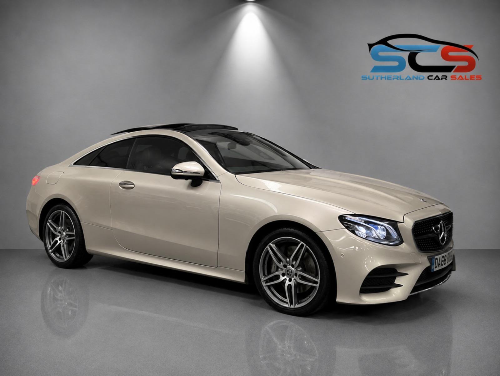 Mercedes-Benz E Class 3.0 E400 V6 AMG Line (Premium Plus) Coupe 2dr Petrol G-Tronic+ 4MATIC Euro 6 (s/s) (333 ps)