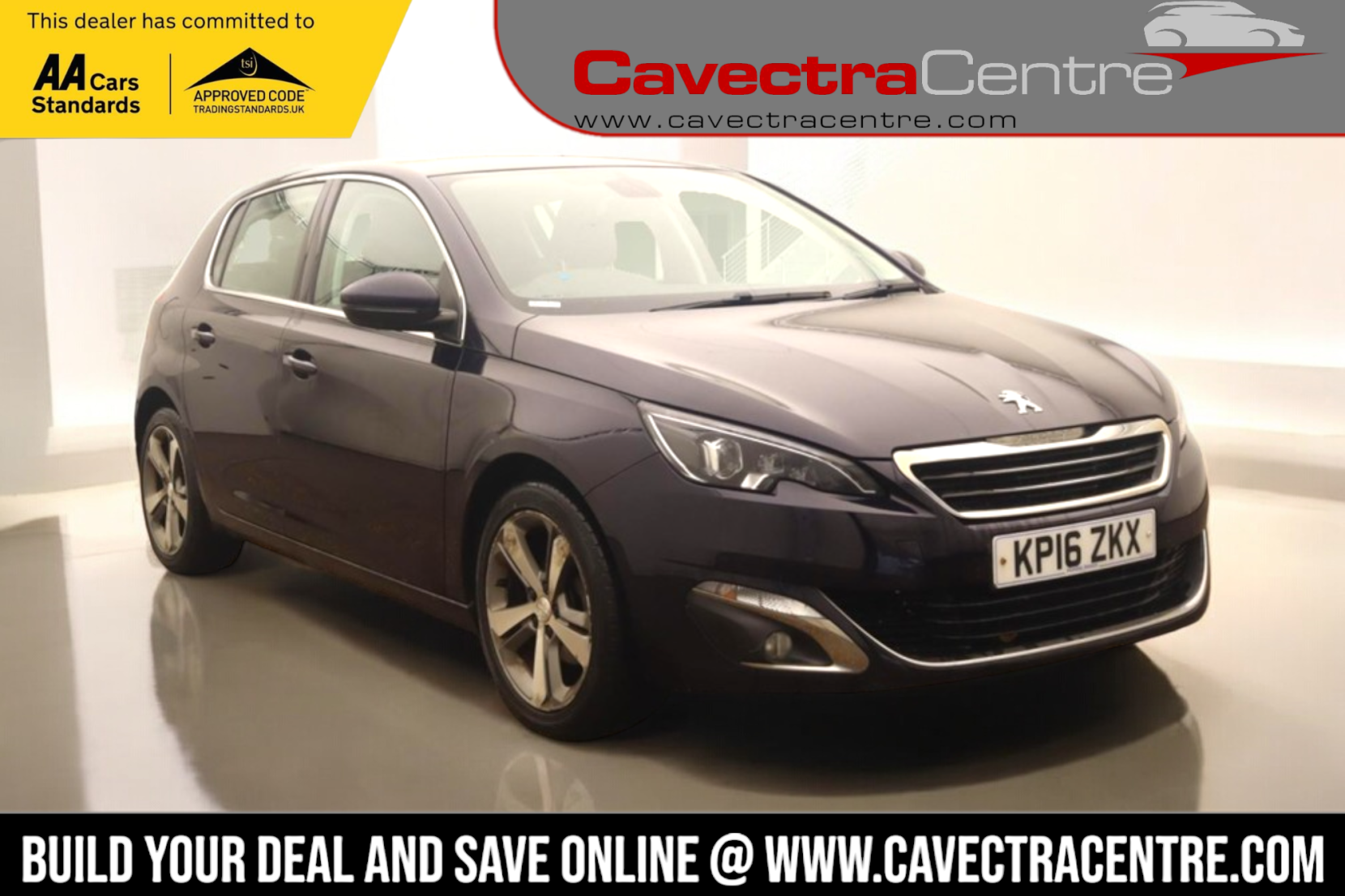 Peugeot 308 1.2 PureTech Allure Hatchback 5dr Petrol Manual Euro 6 (s/s) (130 ps)