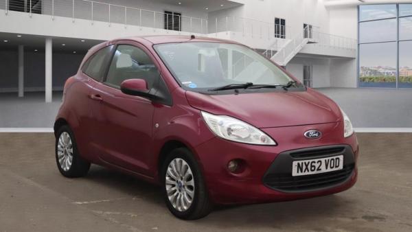 Ford Ka 1.2 Zetec Hatchback 3dr Petrol Manual Euro 5 (s/s) (69 ps)