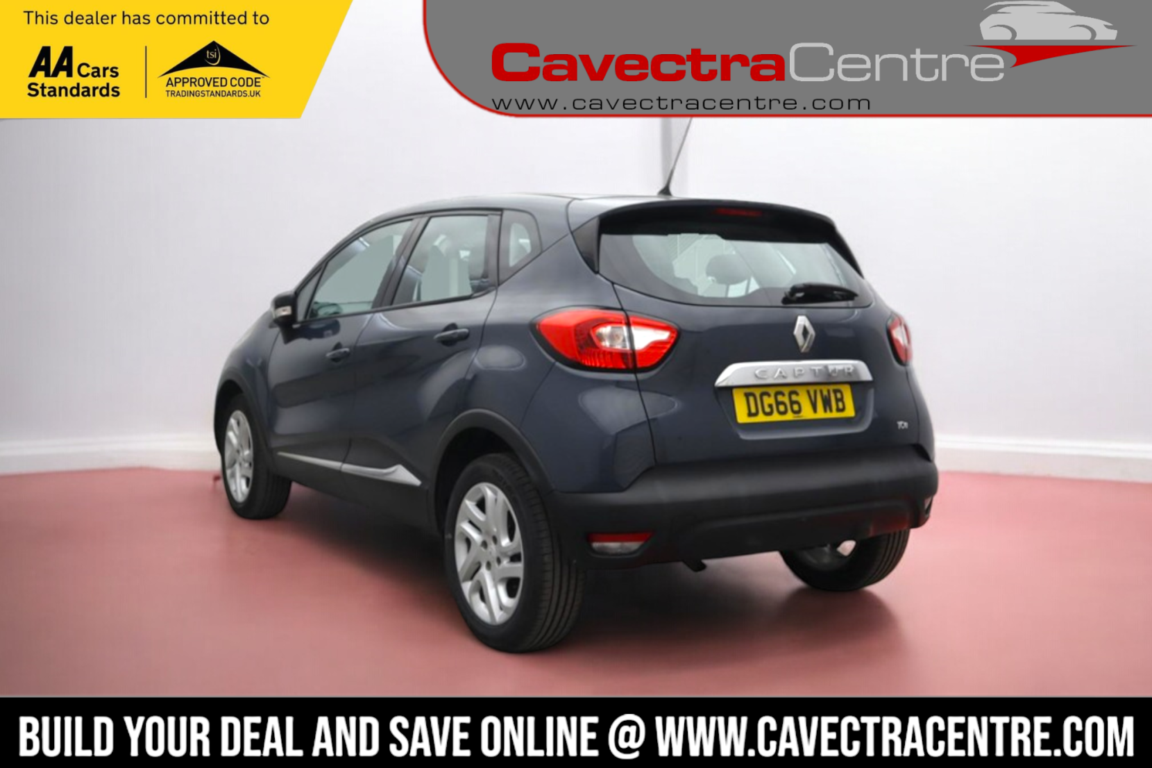 Renault Captur 0.9 TCe ENERGY Dynamique Nav SUV 5dr Petrol Manual Euro 6 (s/s) (90 ps)