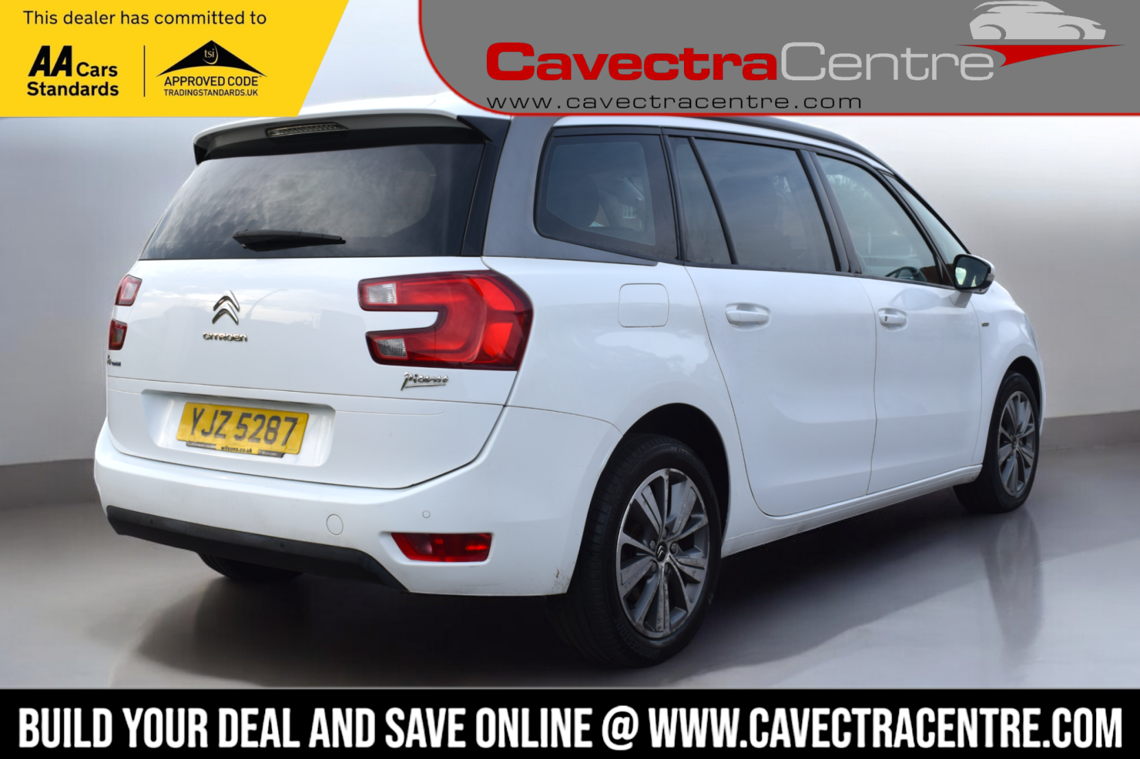 Citroen Grand C4 Picasso 1.6 BlueHDi Exclusive MPV 5dr Diesel Manual Euro 6 (s/s) (120 ps)