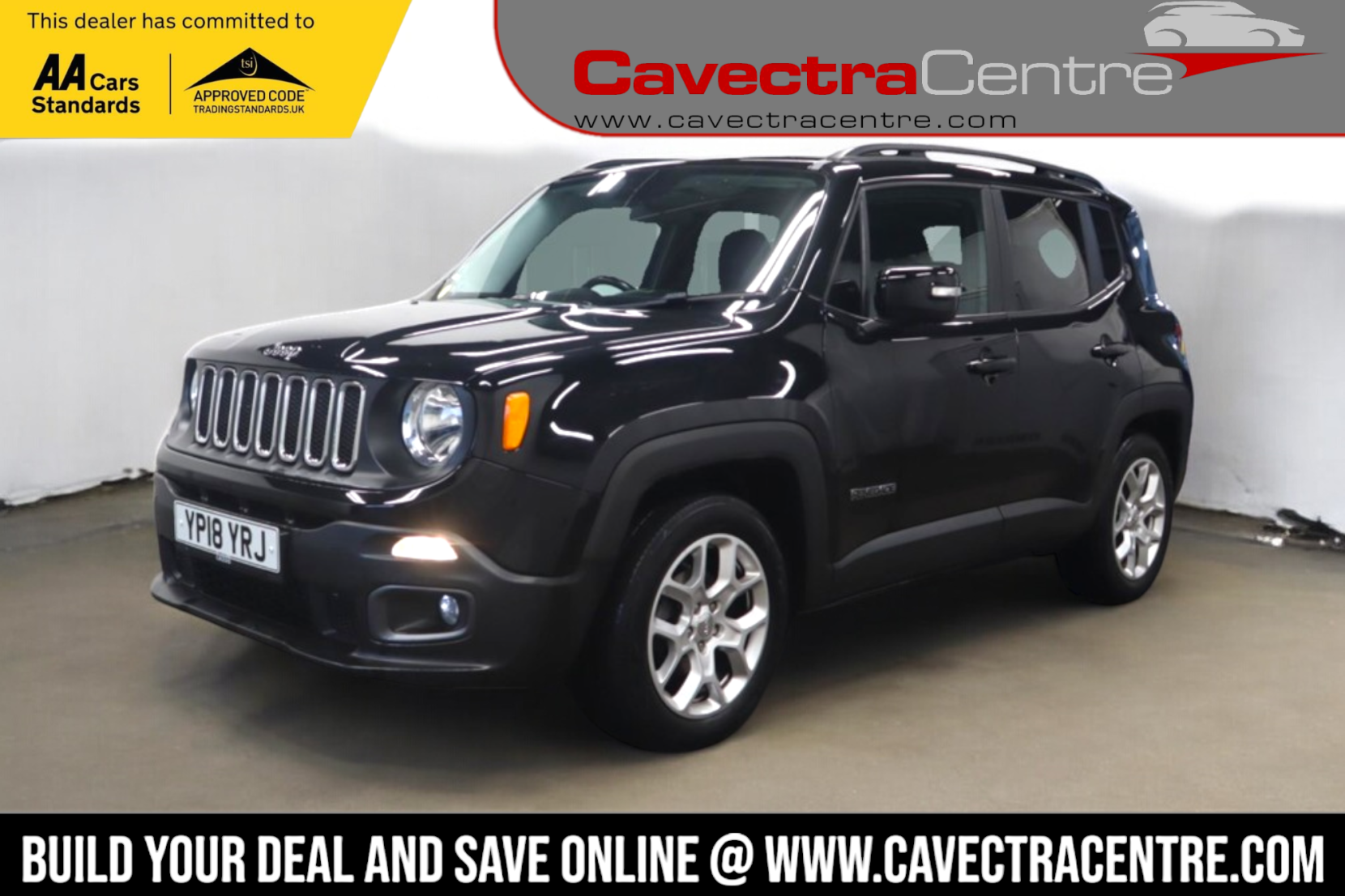 Jeep Renegade 1.6 MultiJetII Longitude SUV 5dr Diesel Manual Euro 6 (s/s) (120 ps)