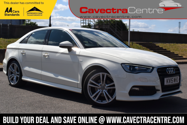 Audi A3 2.0 TDI S line Saloon 4dr Diesel Manual Euro 6 (s/s) (150 ps)