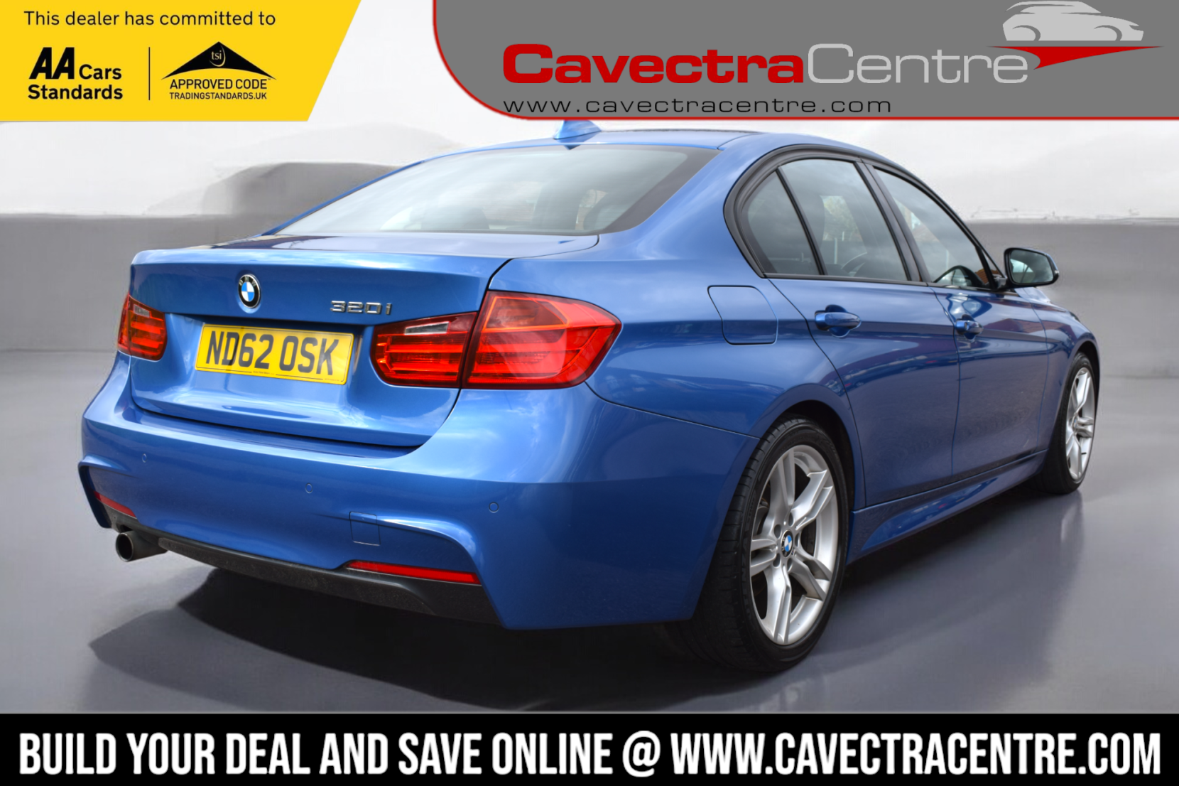 BMW 3 Series 2.0 320i M Sport Saloon 4dr Petrol Manual Euro 6 (s/s) (184 ps)