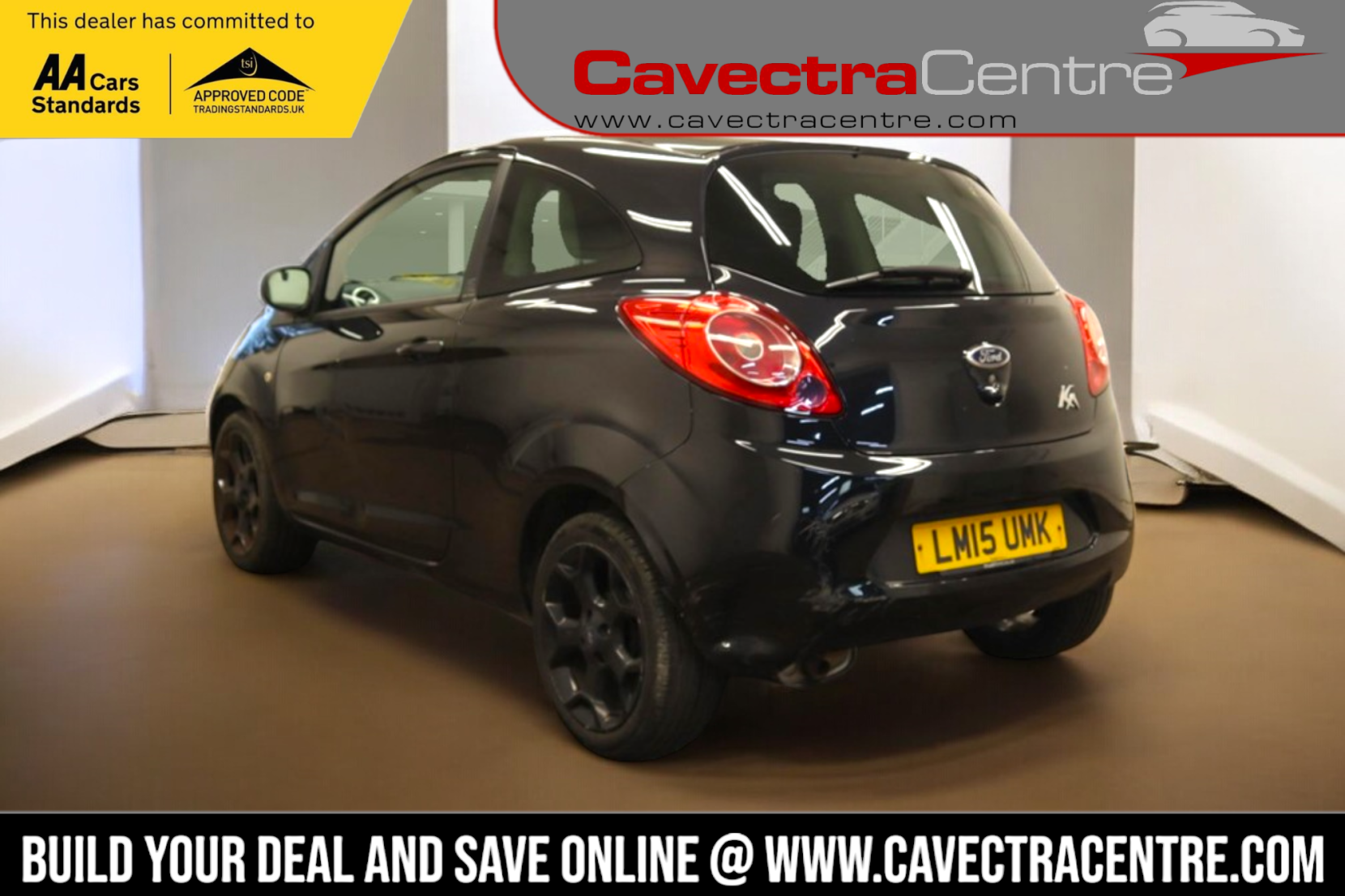 Ford Ka 1.2 Zetec Black Edition Hatchback 3dr Petrol Manual Euro 6 (s/s) (69 ps)