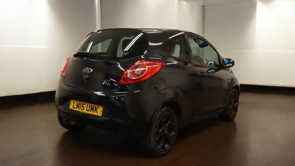 Ford Ka 1.2 Zetec Black Edition Hatchback 3dr Petrol Manual Euro 6 (s/s) (69 ps)