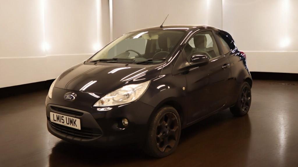 Ford Ka 1.2 Zetec Black Edition Hatchback 3dr Petrol Manual Euro 6 (s/s) (69 ps)