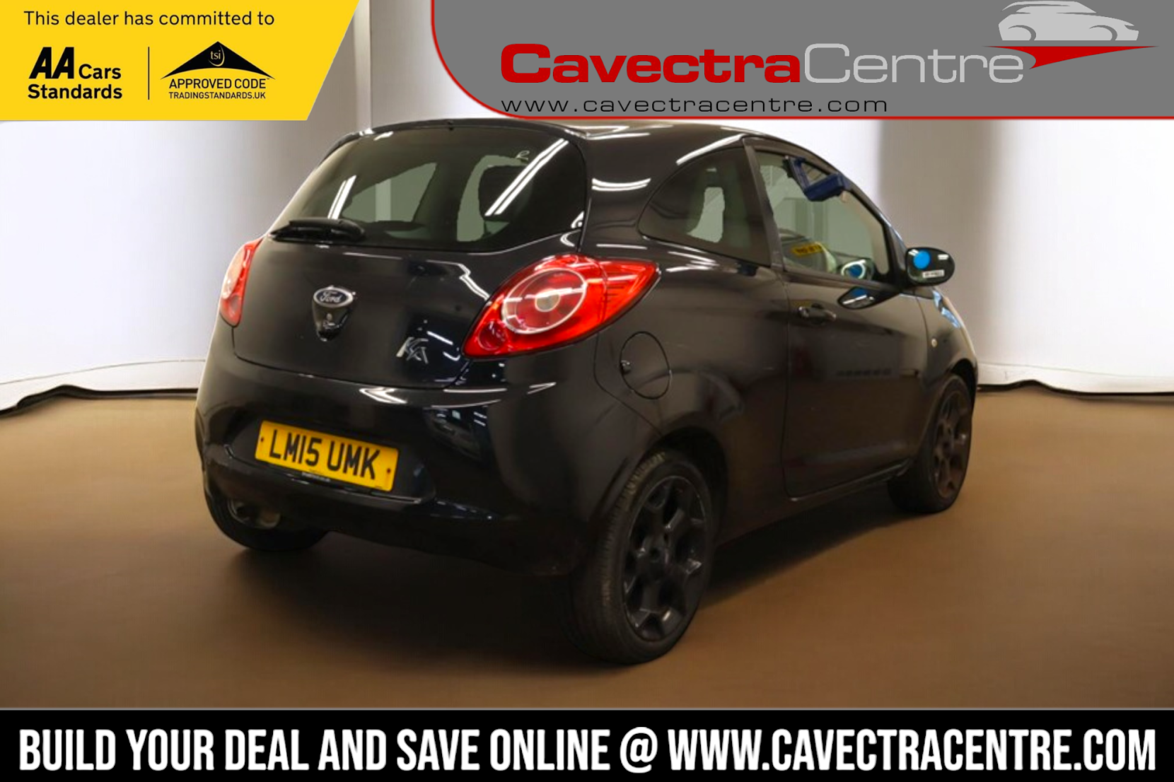 Ford Ka 1.2 Zetec Black Edition Hatchback 3dr Petrol Manual Euro 6 (s/s) (69 ps)