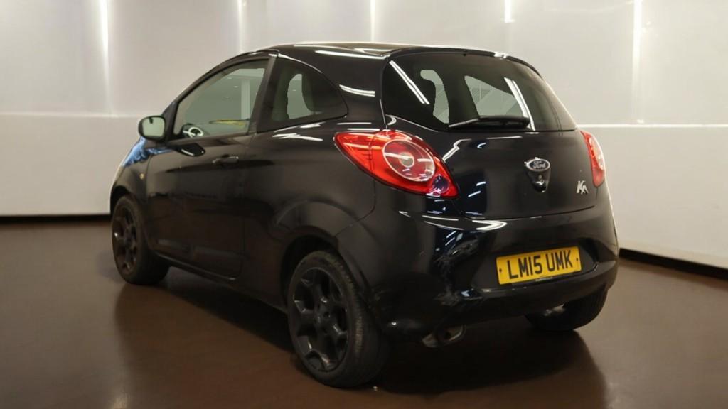 Ford Ka 1.2 Zetec Black Edition Hatchback 3dr Petrol Manual Euro 6 (s/s) (69 ps)