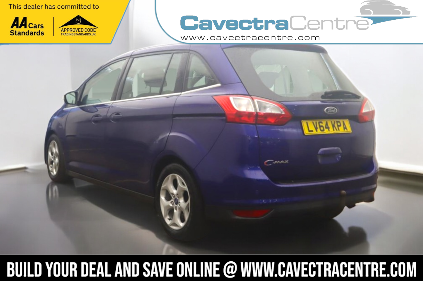 Ford Grand C-Max 2.0 TDCi Zetec MPV 5dr Diesel Powershift Euro 5 (140 ps)