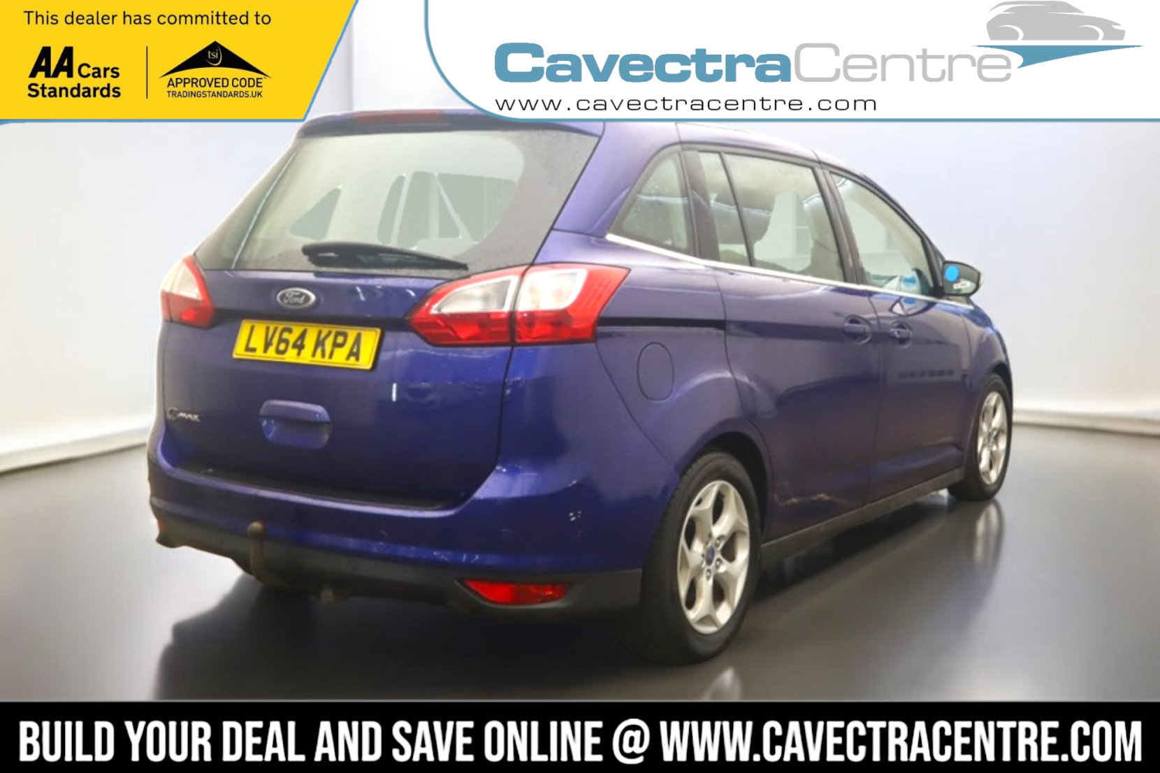 Ford Grand C-Max 2.0 TDCi Zetec MPV 5dr Diesel Powershift Euro 5 (140 ps)