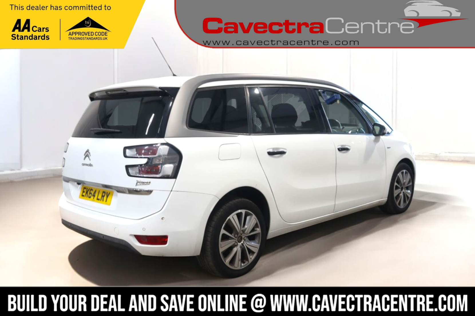 Citroen Grand C4 Picasso 1.6 e-HDi Airdream Exclusive+ MPV 5dr Diesel ETG6 Euro 5 (s/s) (115 ps)