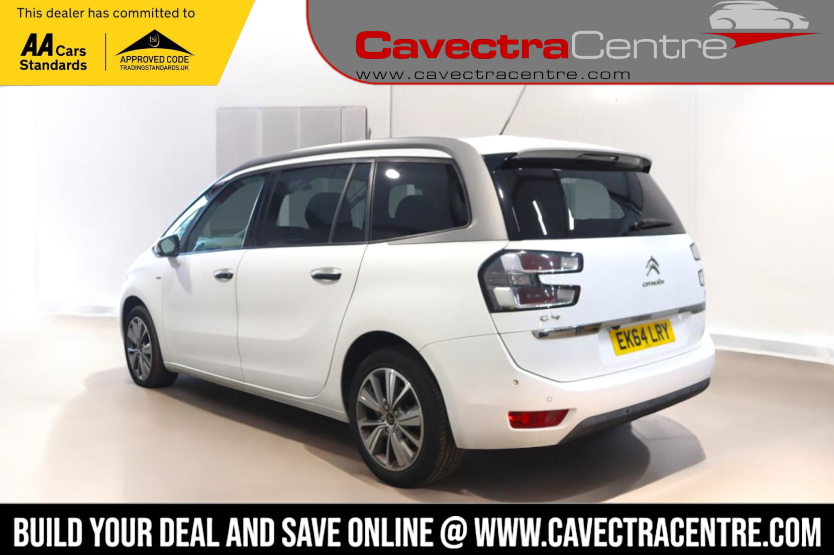 Citroen Grand C4 Picasso 1.6 e-HDi Airdream Exclusive+ MPV 5dr Diesel ETG6 Euro 5 (s/s) (115 ps)