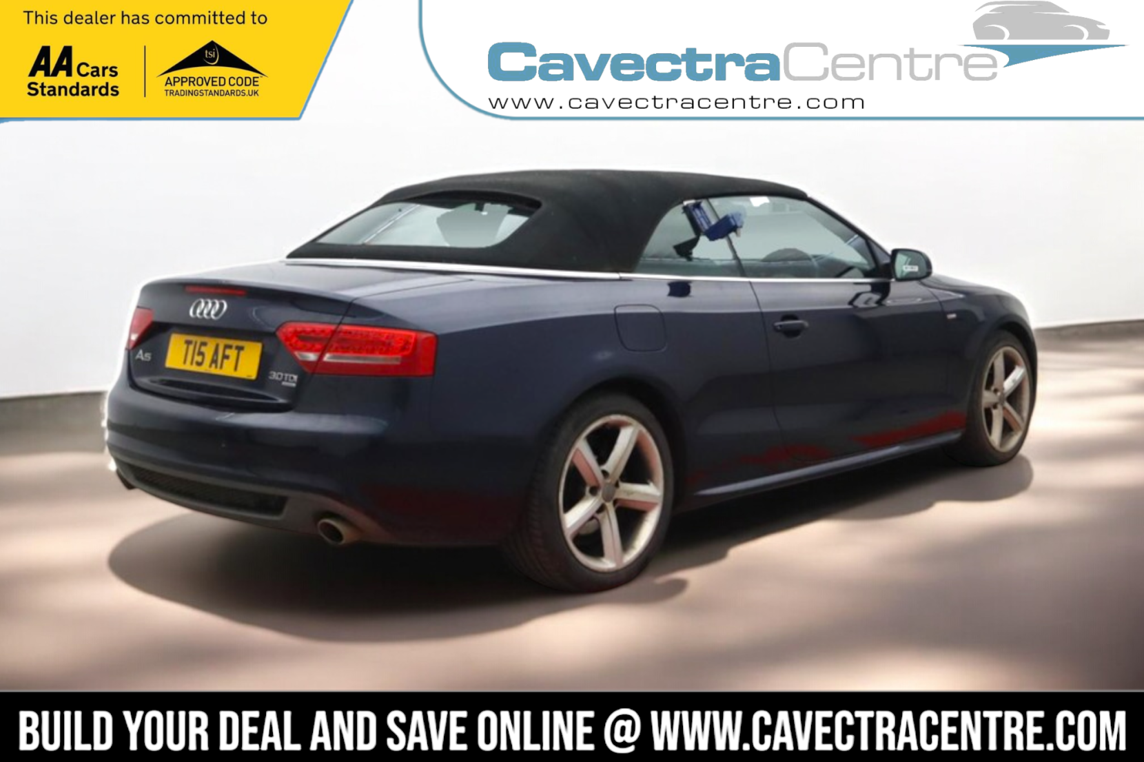 Audi A5 Cabriolet 3.0 TDI V6 S line Convertible 2dr Diesel S Tronic quattro Euro 4 (240 ps)