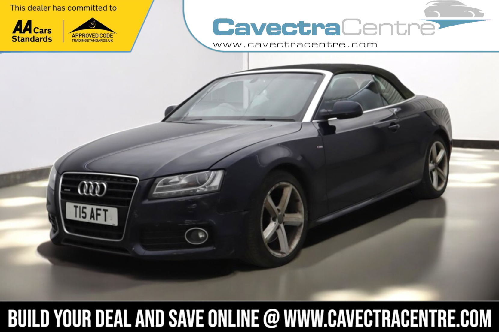 Audi A5 Cabriolet 3.0 TDI V6 S line Convertible 2dr Diesel S Tronic quattro Euro 4 (240 ps)