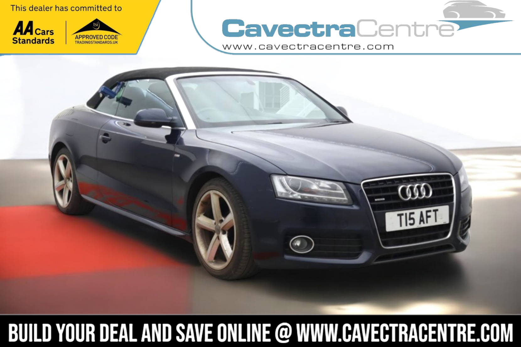 Audi A5 Cabriolet 3.0 TDI V6 S line Convertible 2dr Diesel S Tronic quattro Euro 4 (240 ps)