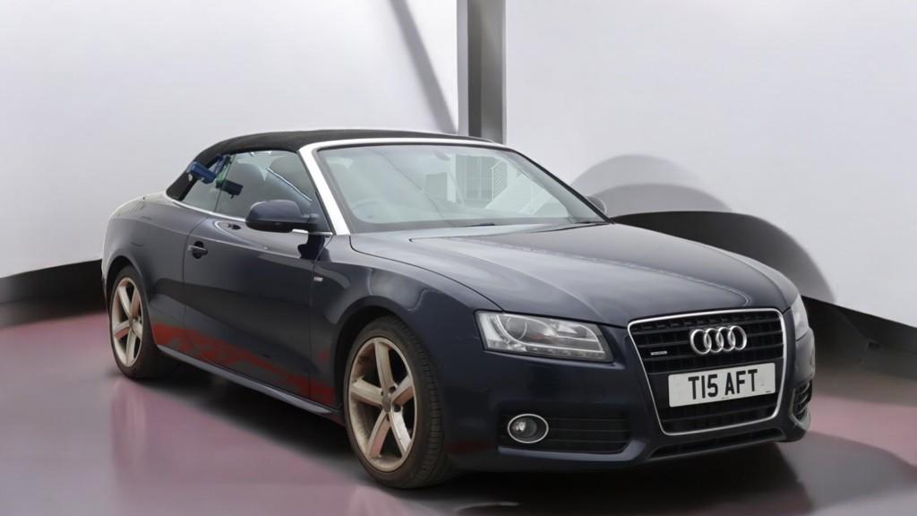 Audi A5 Cabriolet 3.0 TDI V6 S line Convertible 2dr Diesel S Tronic quattro Euro 4 (240 ps)