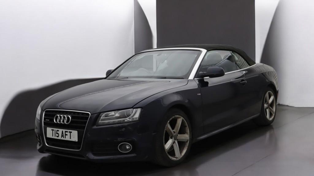 Audi A5 Cabriolet 3.0 TDI V6 S line Convertible 2dr Diesel S Tronic quattro Euro 4 (240 ps)