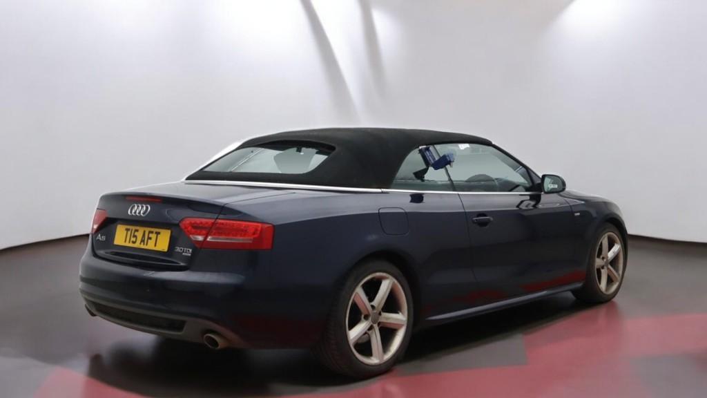 Audi A5 Cabriolet 3.0 TDI V6 S line Convertible 2dr Diesel S Tronic quattro Euro 4 (240 ps)