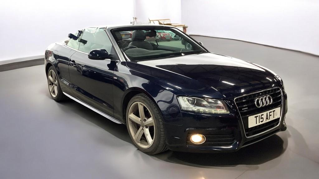 Audi A5 Cabriolet 3.0 TDI V6 S line Convertible 2dr Diesel S Tronic quattro Euro 4 (240 ps)