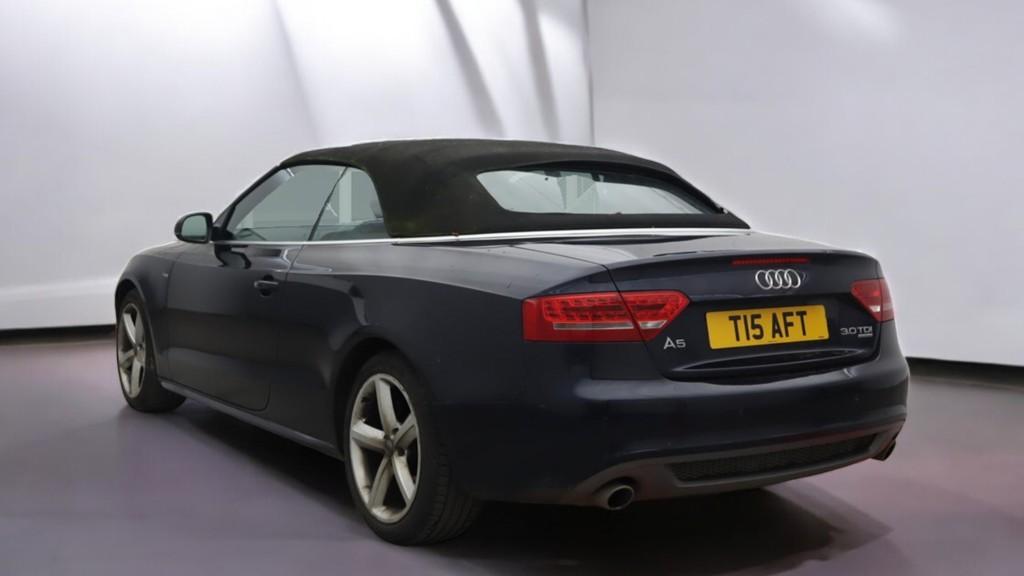 Audi A5 Cabriolet 3.0 TDI V6 S line Convertible 2dr Diesel S Tronic quattro Euro 4 (240 ps)