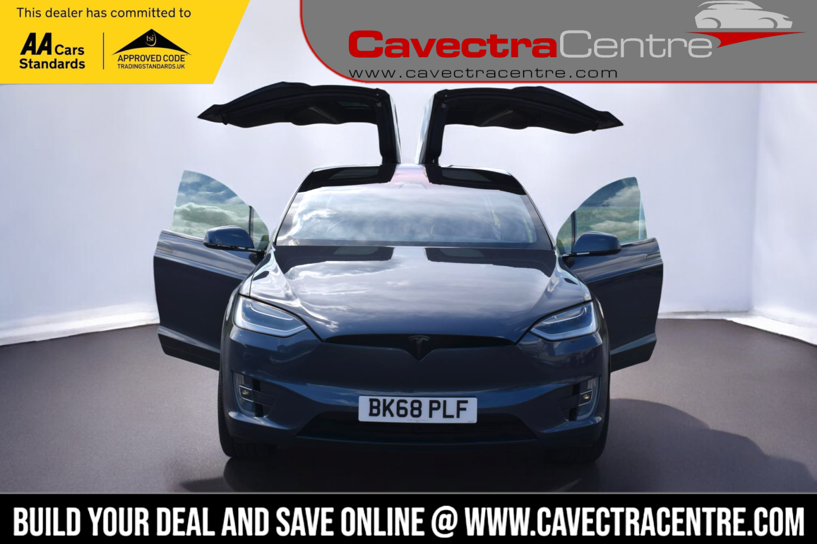 Tesla Model X 75D (Dual Motor) SUV 5dr Electric Auto 4WDE (328 bhp)