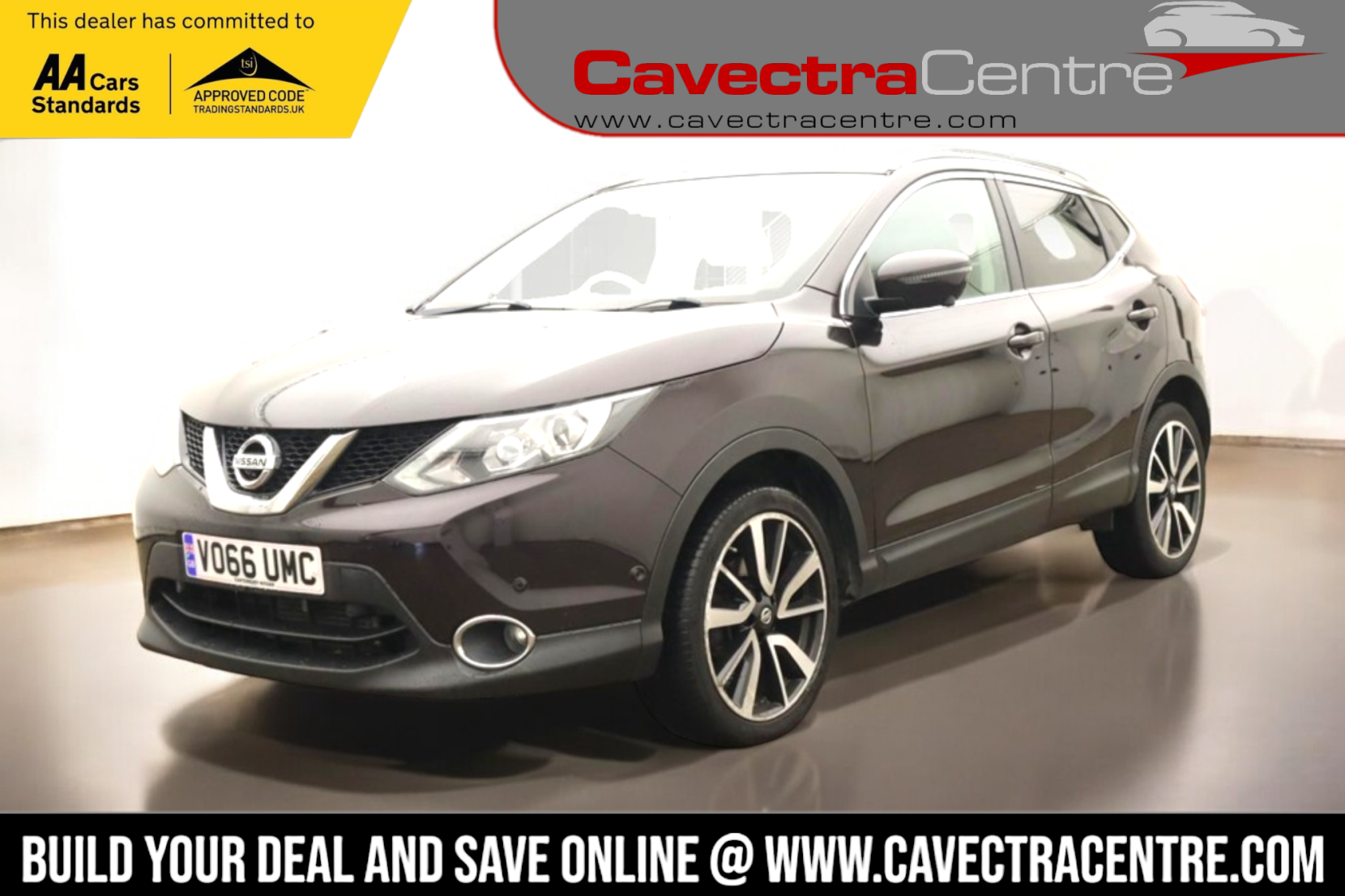 Nissan Qashqai 1.6 dCi Tekna SUV 5dr Diesel XTRON 2WD Euro 6 (s/s) (130 ps)