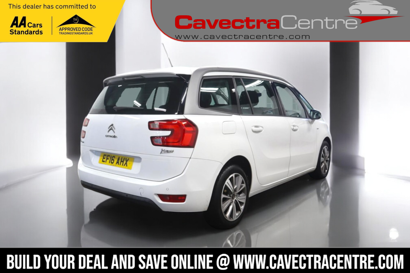 Citroen Grand C4 Picasso 1.6 BlueHDi Exclusive MPV 5dr Diesel Manual Euro 6 (s/s) (120 ps)