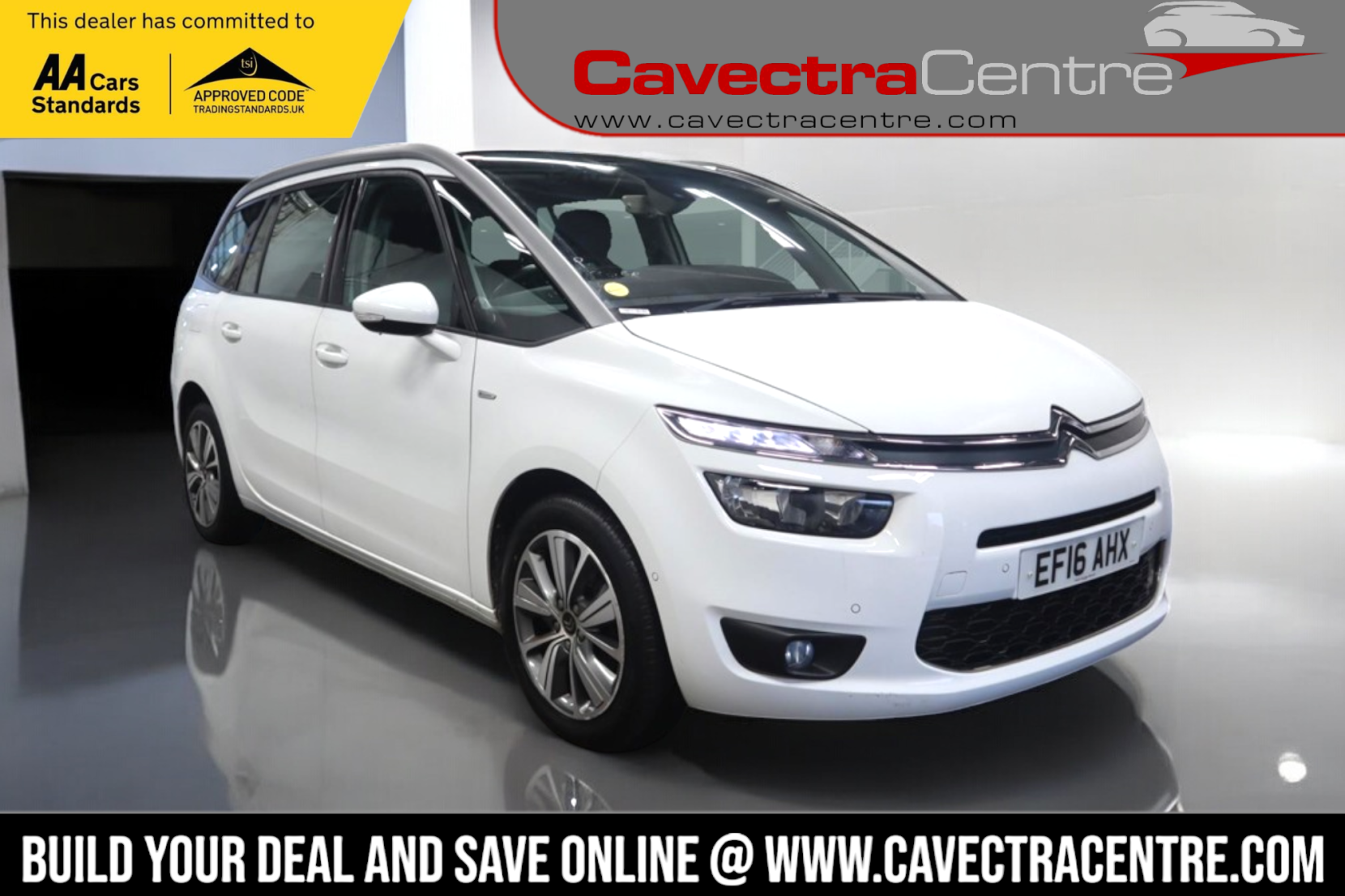 Citroen Grand C4 Picasso 1.6 BlueHDi Exclusive MPV 5dr Diesel Manual Euro 6 (s/s) (120 ps)