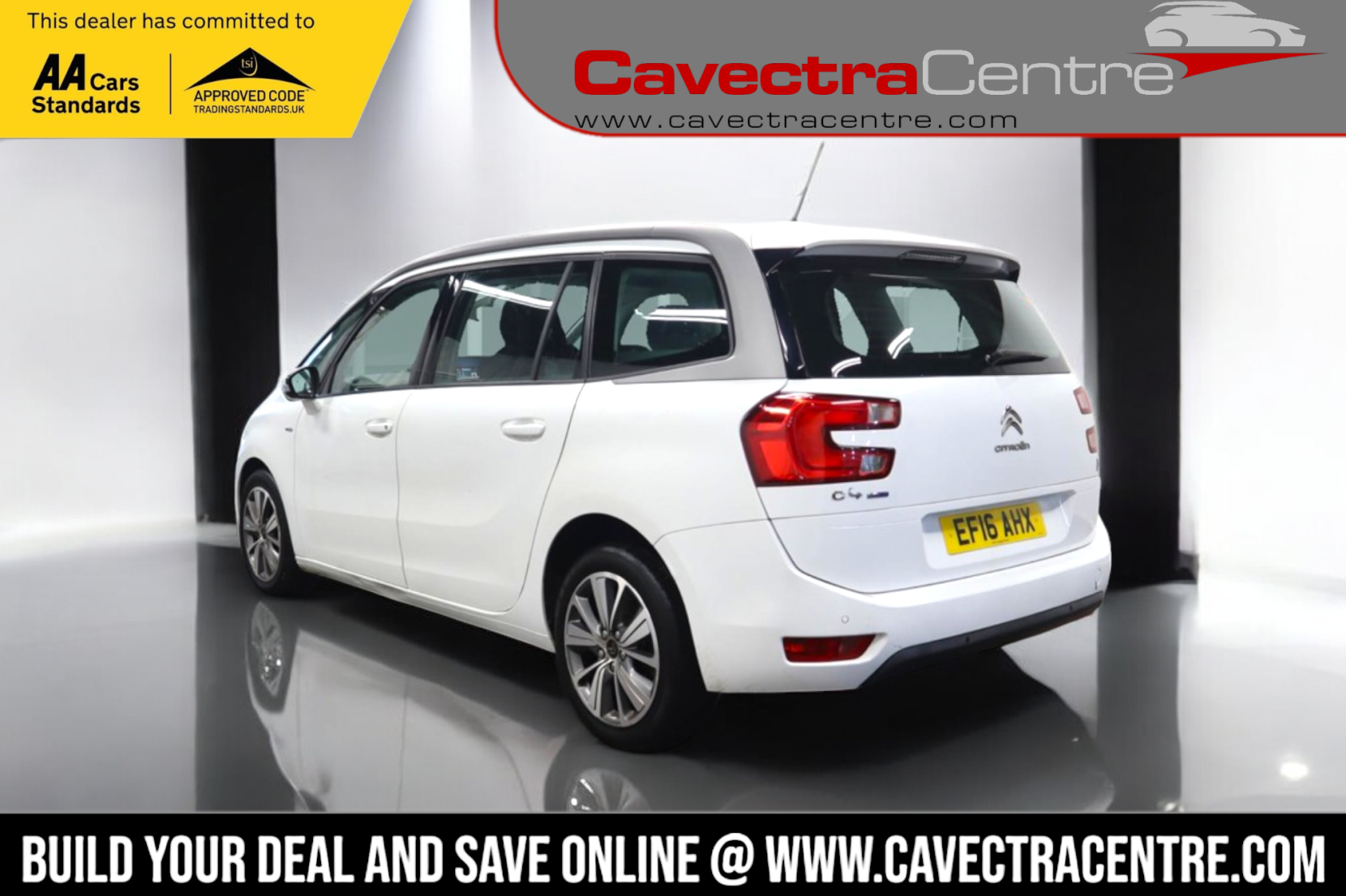 Citroen Grand C4 Picasso 1.6 BlueHDi Exclusive MPV 5dr Diesel Manual Euro 6 (s/s) (120 ps)