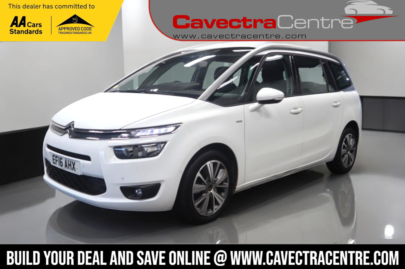 Citroen Grand C4 Picasso 1.6 BlueHDi Exclusive MPV 5dr Diesel Manual Euro 6 (s/s) (120 ps)