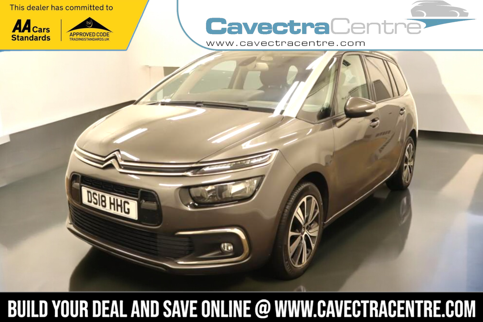 Citroen Grand C4 Picasso 1.6 BlueHDi Flair MPV 5dr Diesel Manual Euro 6 (s/s) (120 ps)