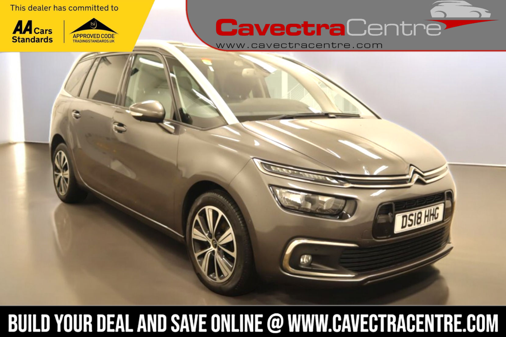 Citroen Grand C4 Picasso 1.6 BlueHDi Flair MPV 5dr Diesel Manual Euro 6 (s/s) (120 ps)