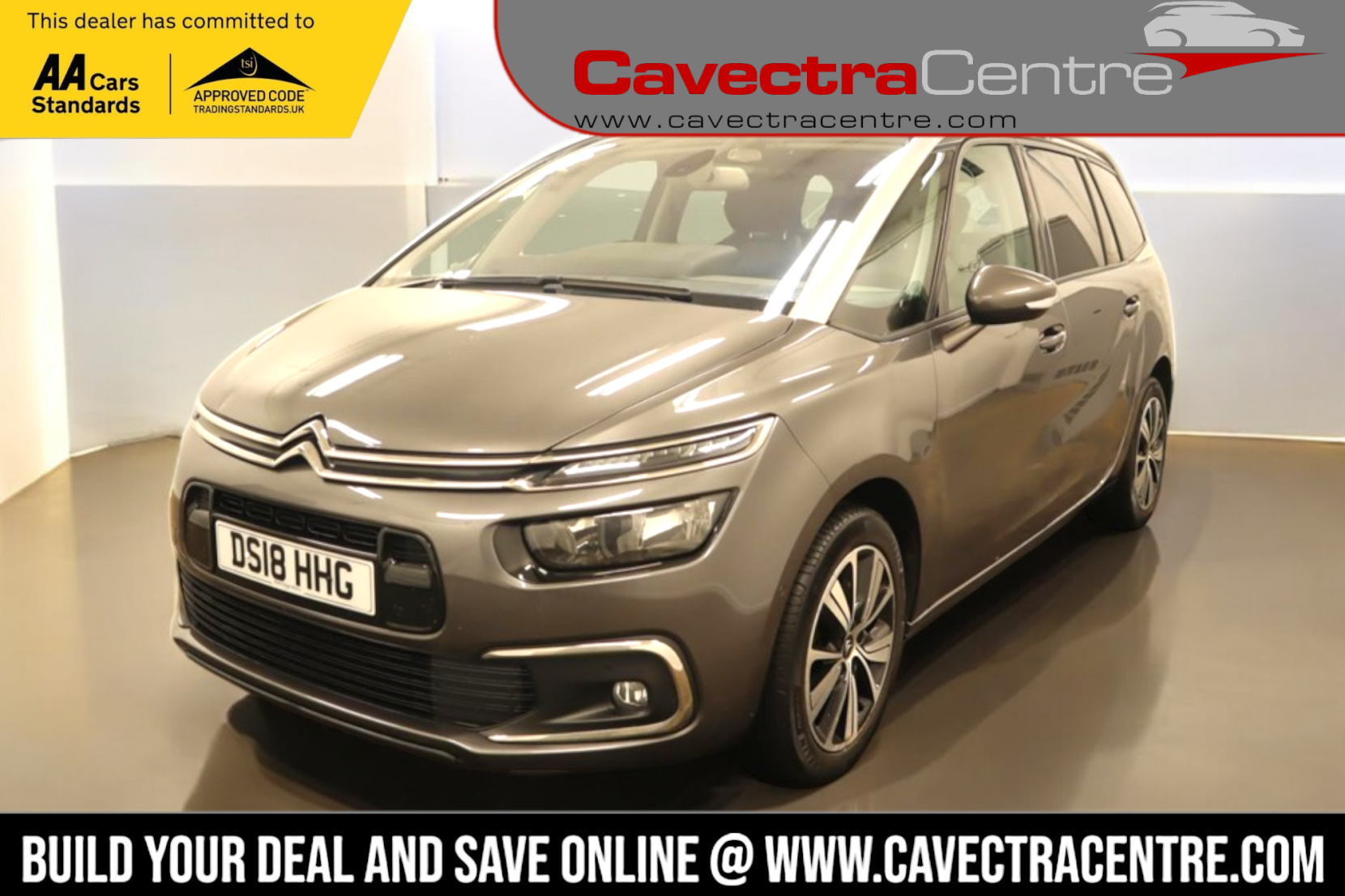 Citroen Grand C4 Picasso 1.6 BlueHDi Flair MPV 5dr Diesel Manual Euro 6 (s/s) (120 ps)