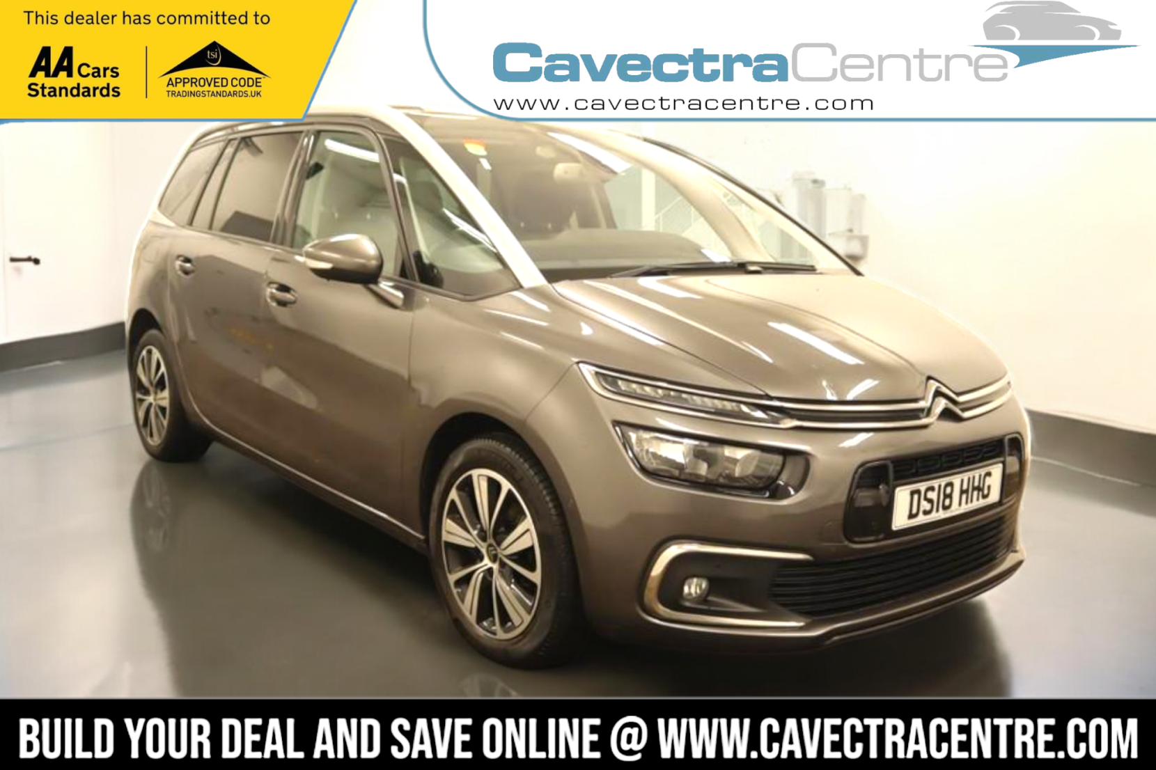 Citroen Grand C4 Picasso 1.6 BlueHDi Flair MPV 5dr Diesel Manual Euro 6 (s/s) (120 ps)