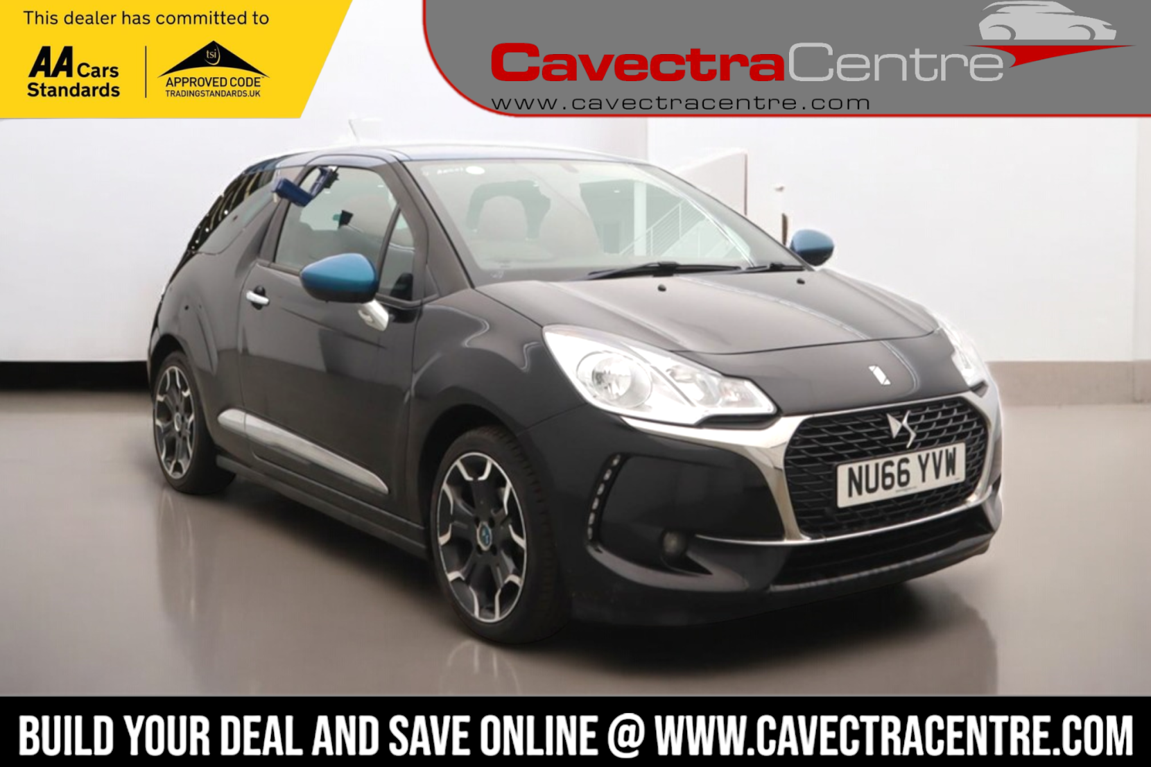 DS AUTOMOBILES DS 3 1.2 PureTech Elegance Hatchback 3dr Petrol Manual Euro 6 (s/s) (110 ps)