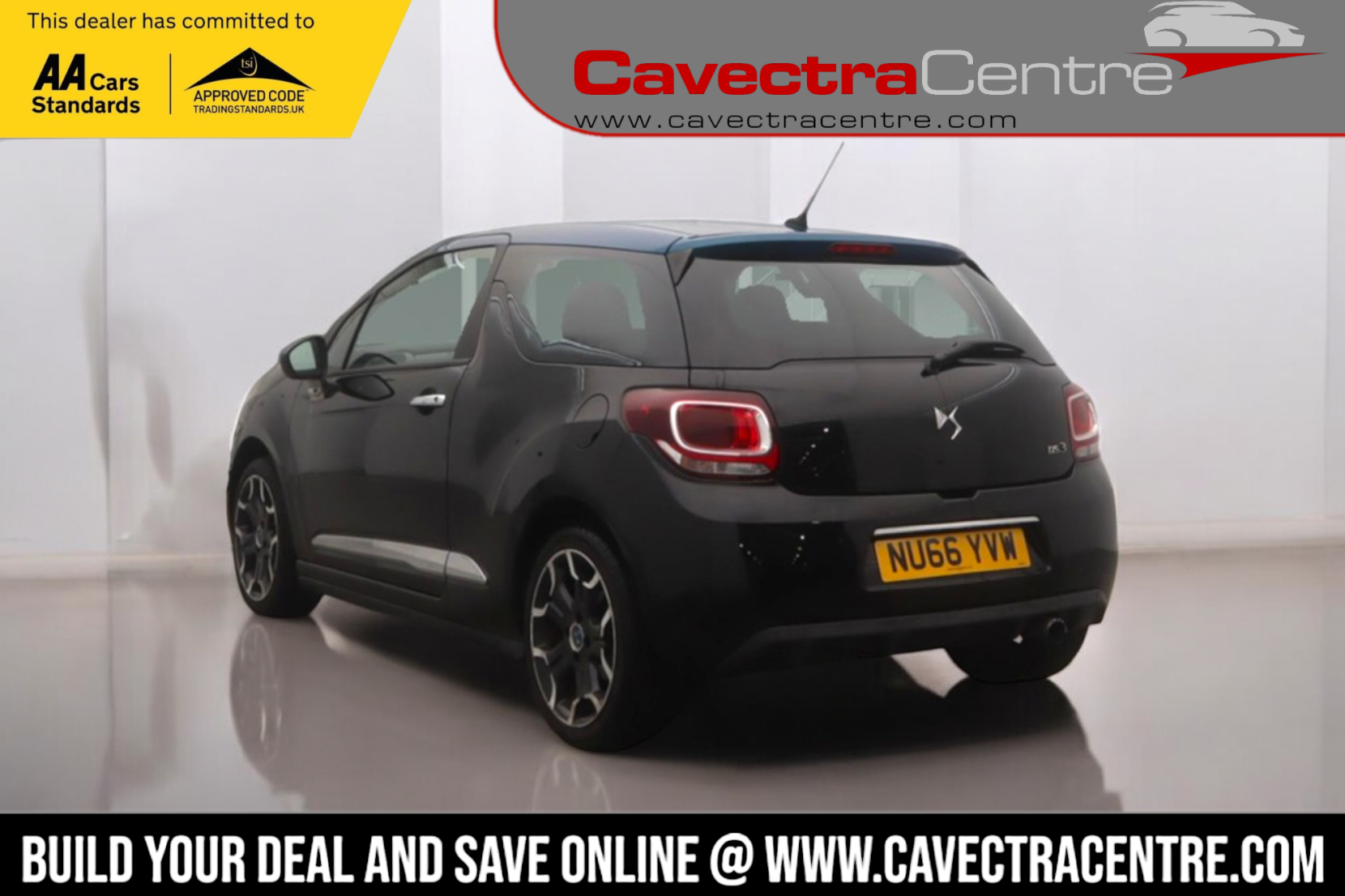 DS AUTOMOBILES DS 3 1.2 PureTech Elegance Hatchback 3dr Petrol Manual Euro 6 (s/s) (110 ps)