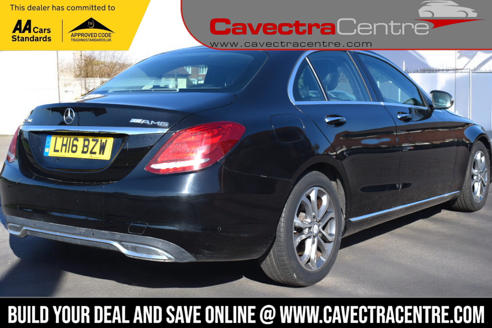 Mercedes-Benz C Class 2.1 C220d Sport (Premium) Saloon 4dr Diesel 7G-Tronic+ Euro 6 (s/s) (170 ps)