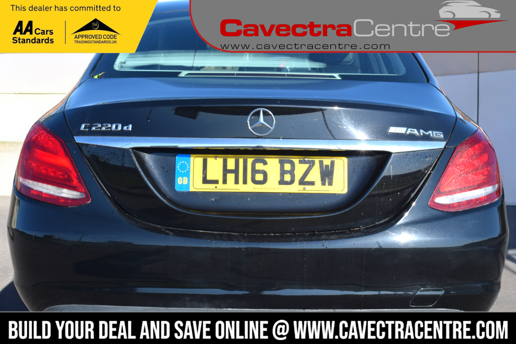 Mercedes-Benz C Class 2.1 C220d Sport (Premium) Saloon 4dr Diesel 7G-Tronic+ Euro 6 (s/s) (170 ps)