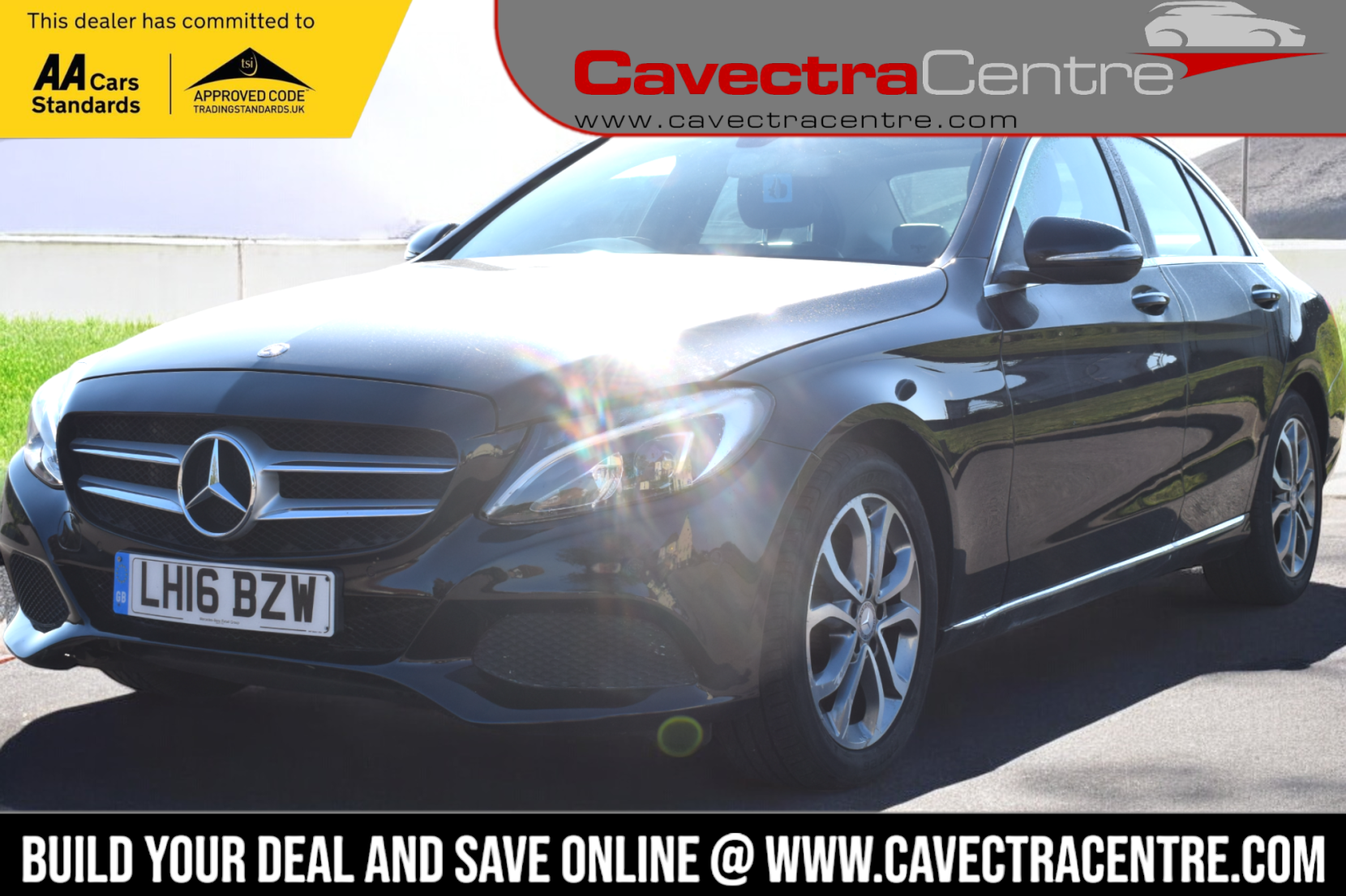 Mercedes-Benz C Class 2.1 C220d Sport (Premium) Saloon 4dr Diesel 7G-Tronic+ Euro 6 (s/s) (170 ps)