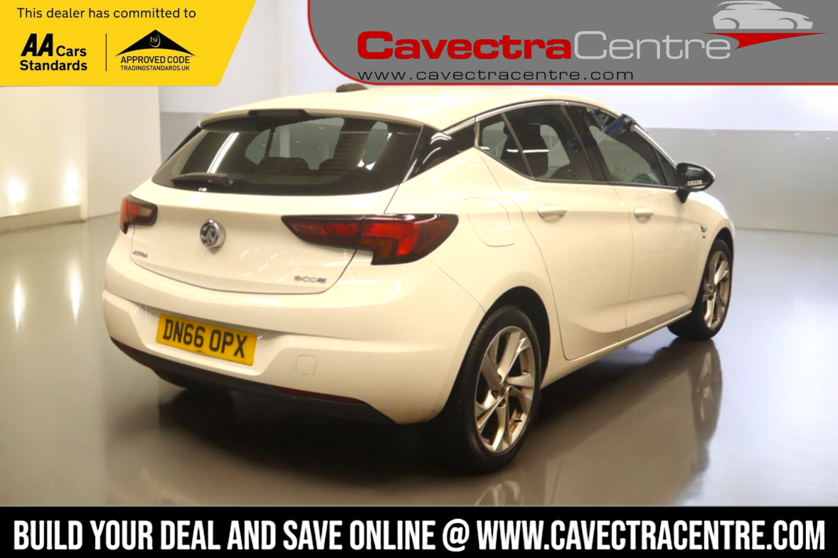 Vauxhall Astra 1.0i Turbo ecoFLEX SRi Hatchback 5dr Petrol Manual Euro 6 (s/s) (105 ps)