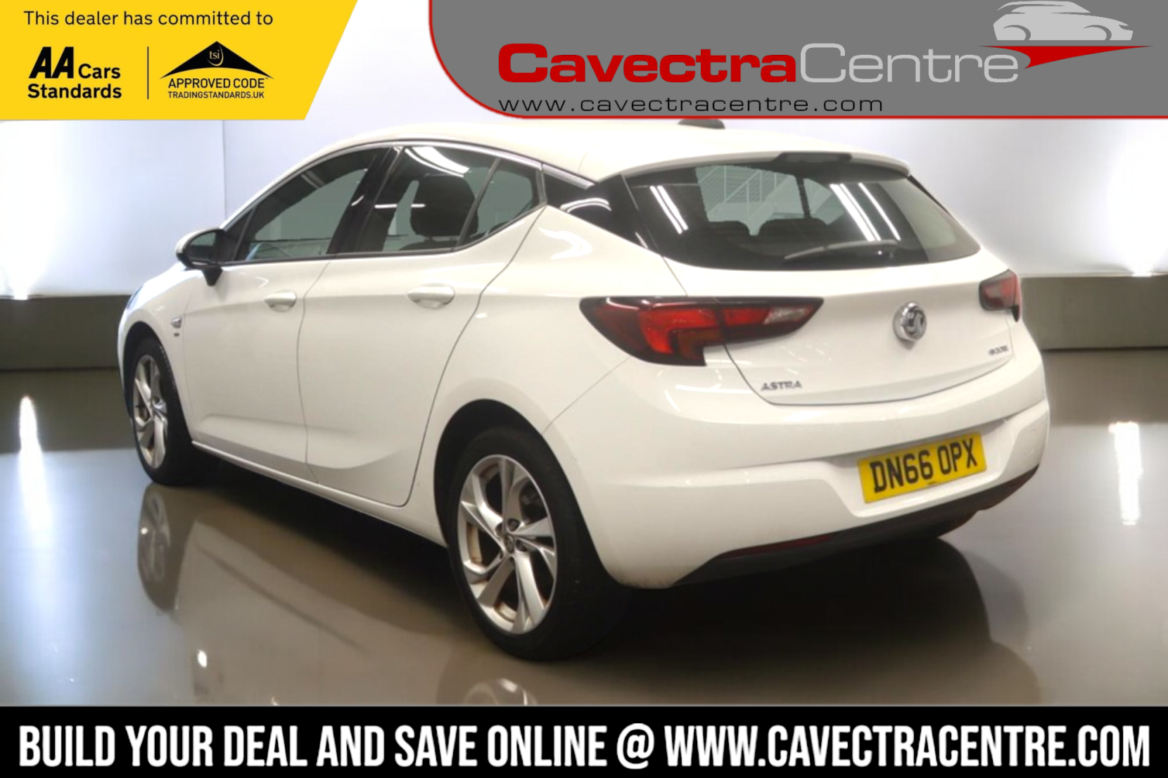 Vauxhall Astra 1.0i Turbo ecoFLEX SRi Hatchback 5dr Petrol Manual Euro 6 (s/s) (105 ps)