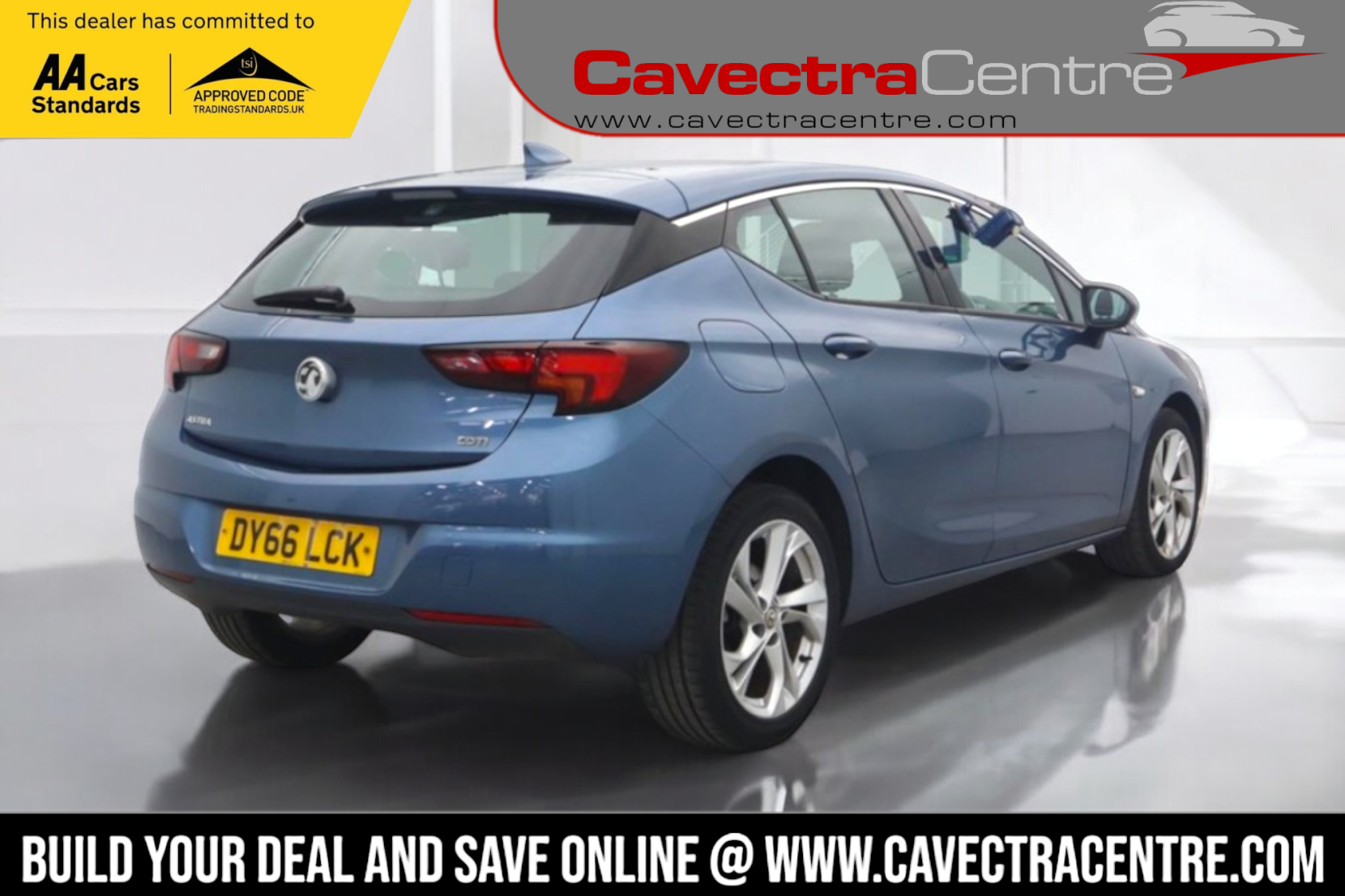 Vauxhall Astra 1.6 CDTi BlueInjection SRi Nav Hatchback 5dr Diesel Manual Euro 6 (s/s) (136 ps)