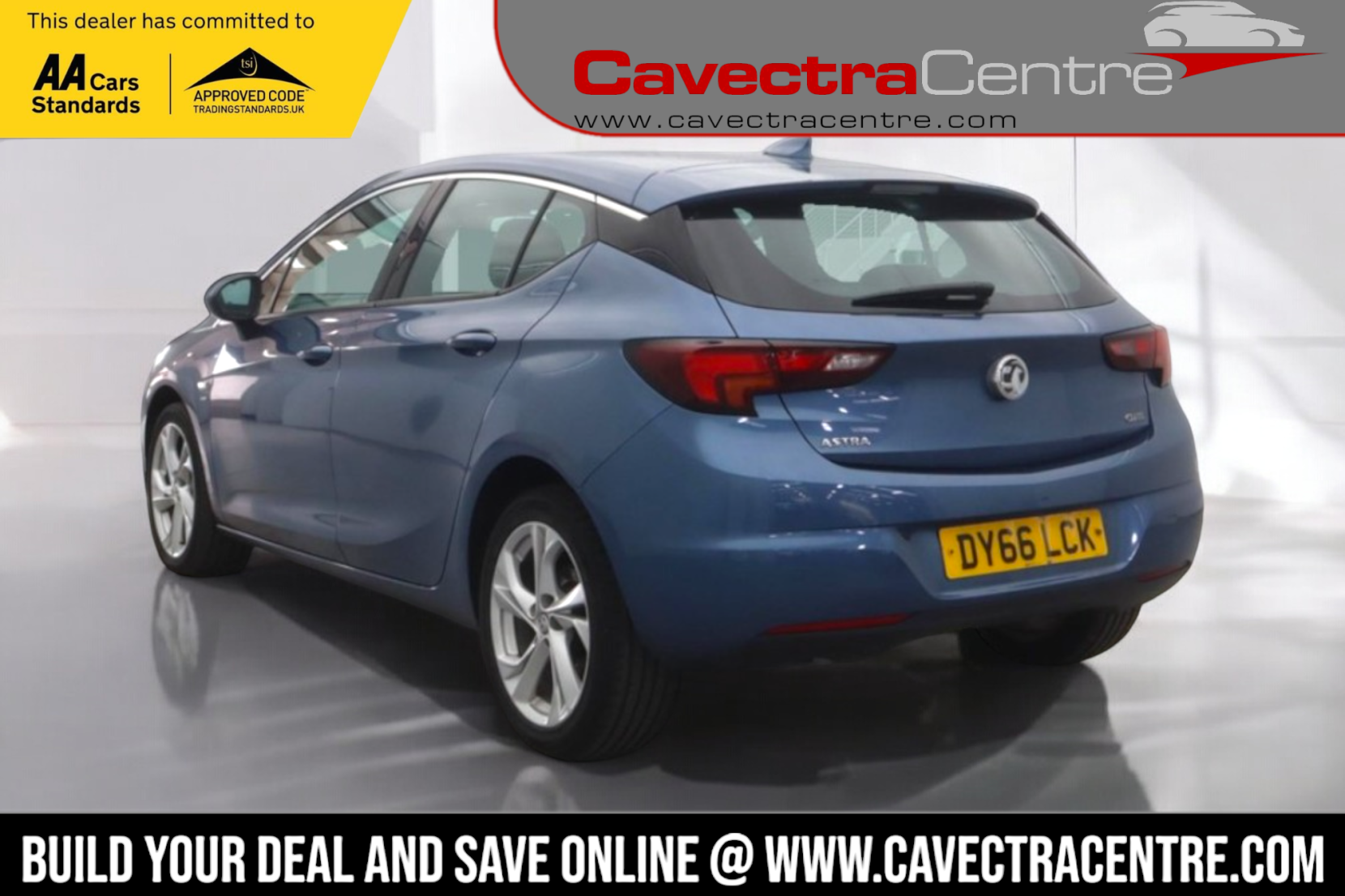 Vauxhall Astra 1.6 CDTi BlueInjection SRi Nav Hatchback 5dr Diesel Manual Euro 6 (s/s) (136 ps)