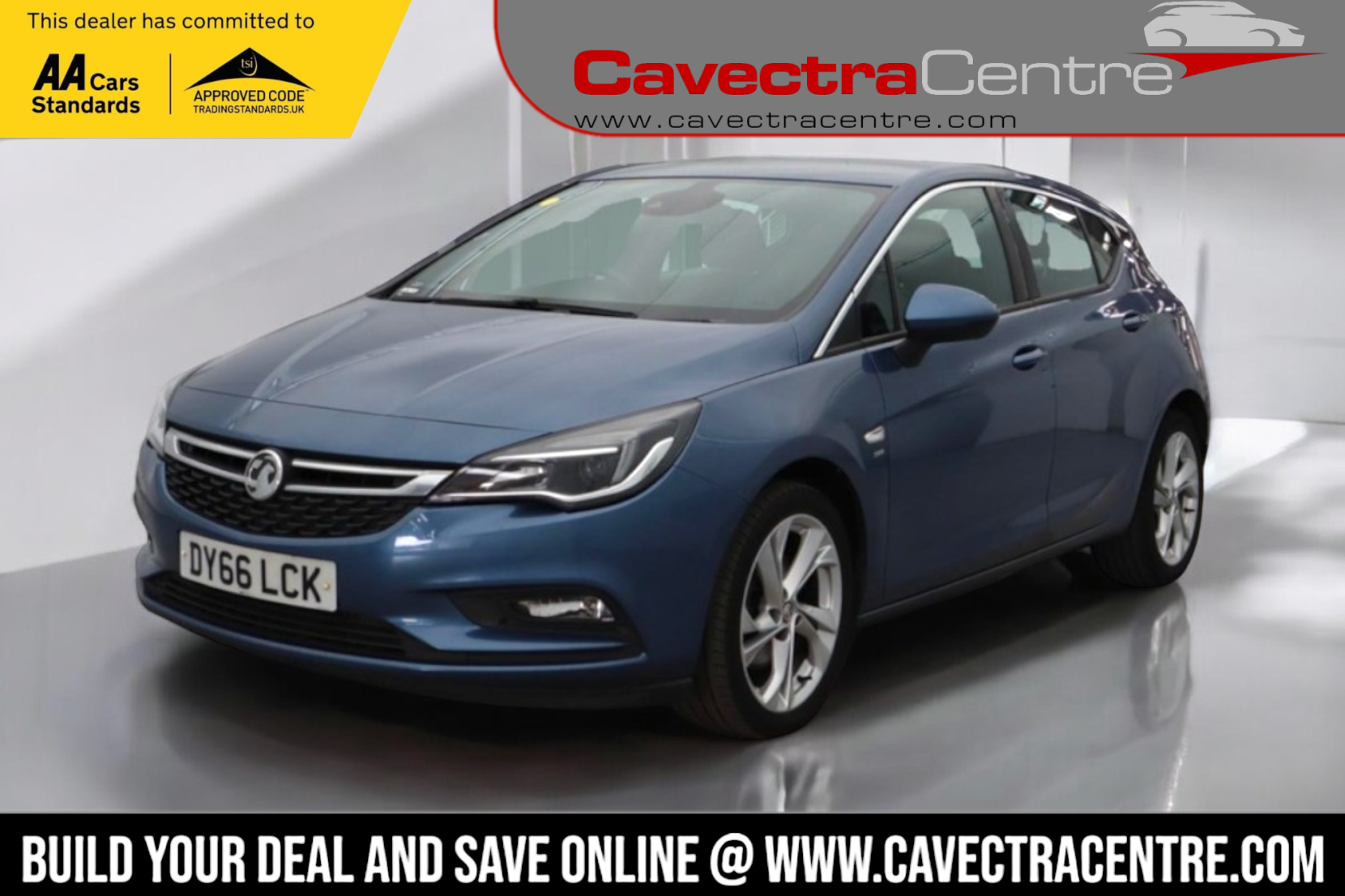 Vauxhall Astra 1.6 CDTi BlueInjection SRi Nav Hatchback 5dr Diesel Manual Euro 6 (s/s) (136 ps)