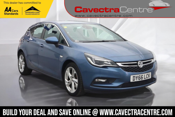 Vauxhall Astra 1.6 CDTi BlueInjection SRi Nav Hatchback 5dr Diesel Manual Euro 6 (s/s) (136 ps)